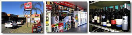 Bootle Shop drive through under the one roof